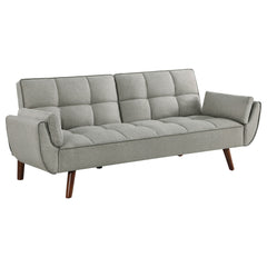 Best Furniture Outlet - Coaster - Caufield Upholstered Tufted Convertible Sofa Bed Grey - 360096