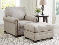 Best Furniture Outlet - Ashley Furniture - Gaelon Chair and Ottoman - Chair and Ottoman - 37307U2
