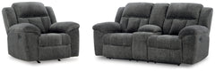 Best Furniture Outlet - Ashley Furniture - Frohn Reclining Loveseat and Recliner - Reclining Loveseat and Recliner - 37406U1