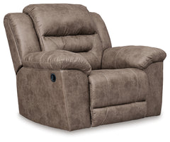 Stoneland Power Reclining Sofa and Manual Recliner
