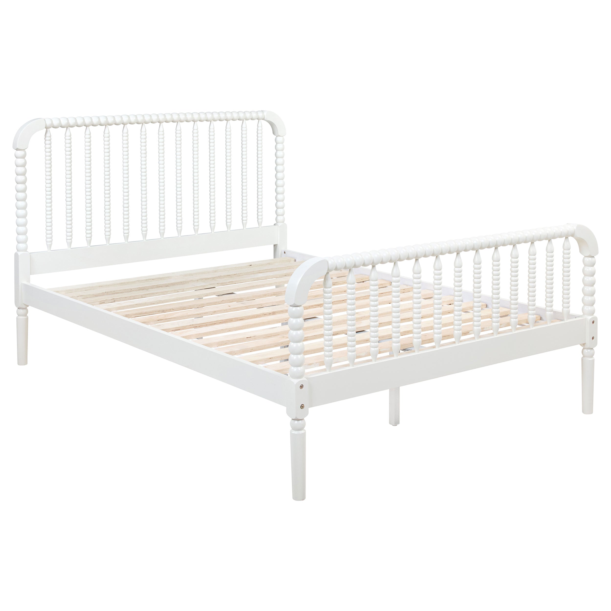 Best Furniture Outlet - Coaster - Jones Wood Full Open Frame Bed White - 400415F