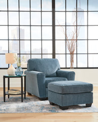 Best Furniture Outlet - Ashley Furniture - Cashton Chair and Ottoman - Chair and Ottoman - 40605U2