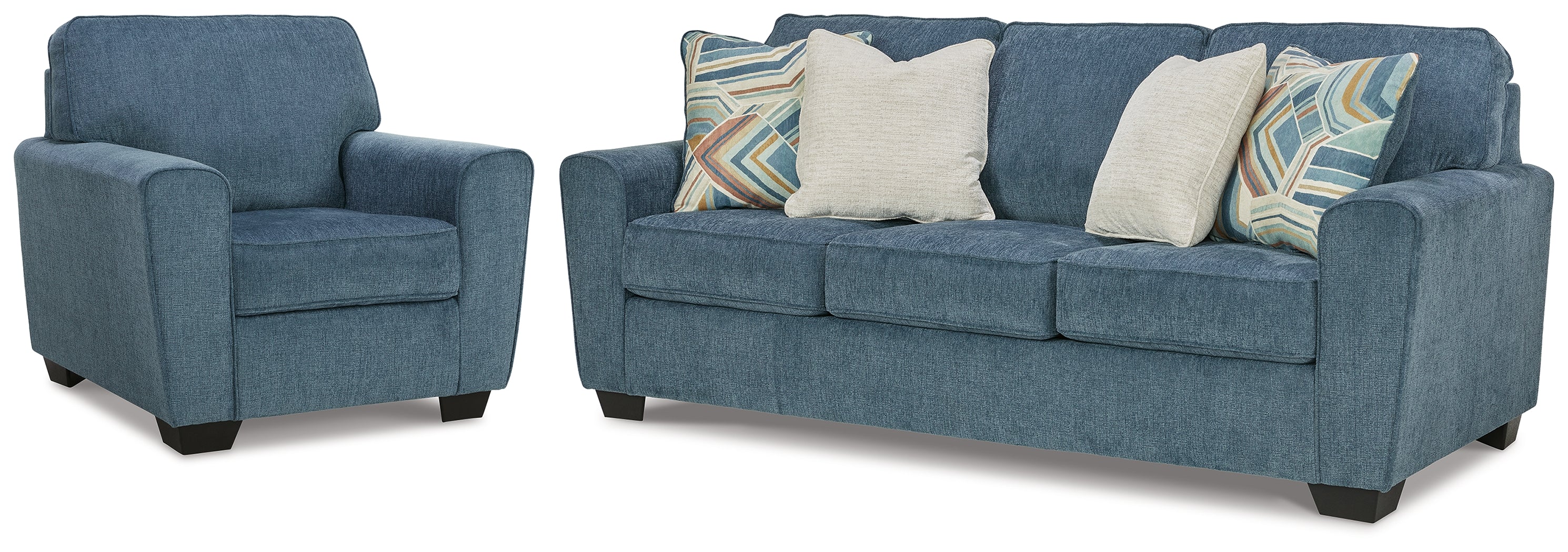 Best Furniture Outlet - Ashley Furniture - Cashton Queen Sofa Sleeper and Chair - Queen Sofa Sleeper and Chair - 40605U7