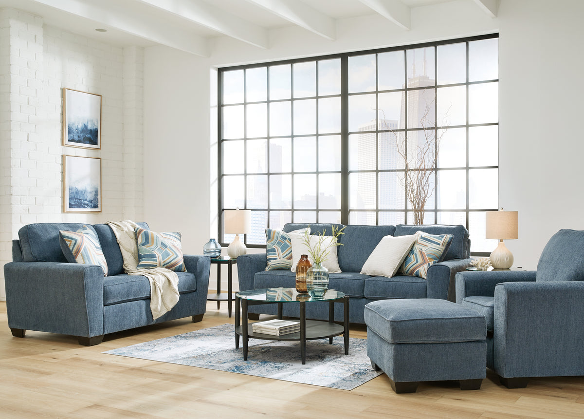 Best Furniture Outlet - Ashley Furniture - Cashton Sofa, Loveseat, Chair and Ottoman - Sofa, Loveseat, Chair and Ottoman - 40605U3