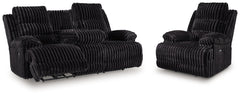 Best Furniture Outlet - Ashley Furniture - Rhine Falls Power Reclining Sofa and Power Recliner - Power Reclining Sofa and Power Recliner - PC42805U2