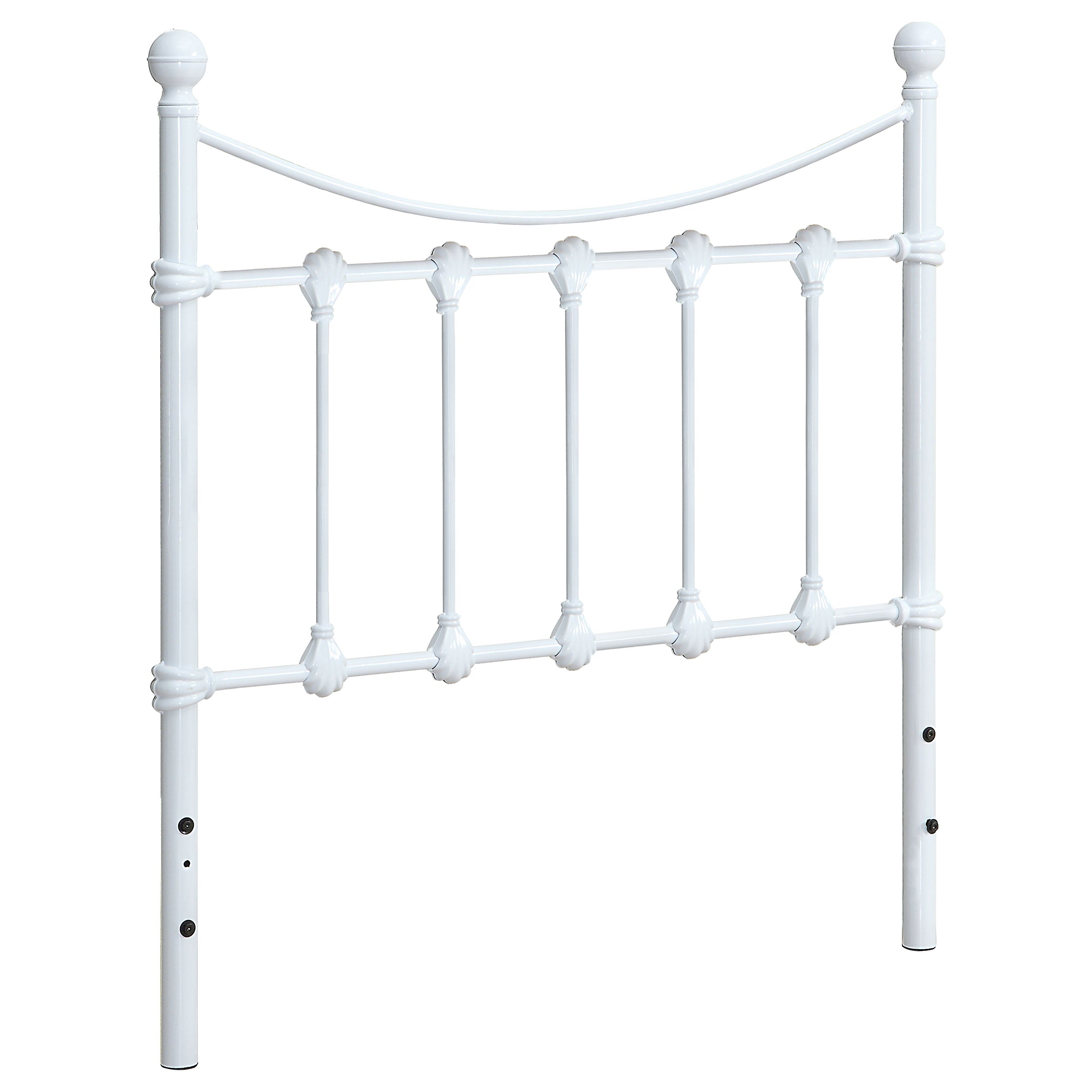 Best Furniture Outlet - Coaster - Marie Metal Twin Open Frame Headboard White - 450101T