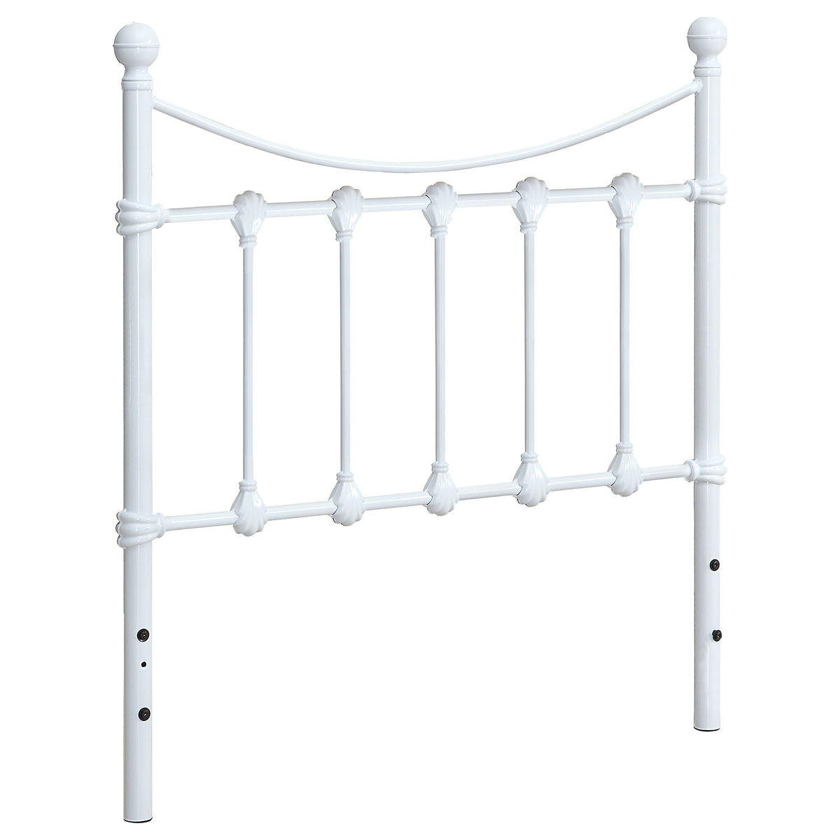 Best Furniture Outlet - Coaster - Marie Metal Twin Open Frame Headboard White - 450101T