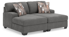 Best Furniture Outlet - Ashley Furniture - Clarington Sectional - RAF 2-Piece Super Chaise - PC48405S4