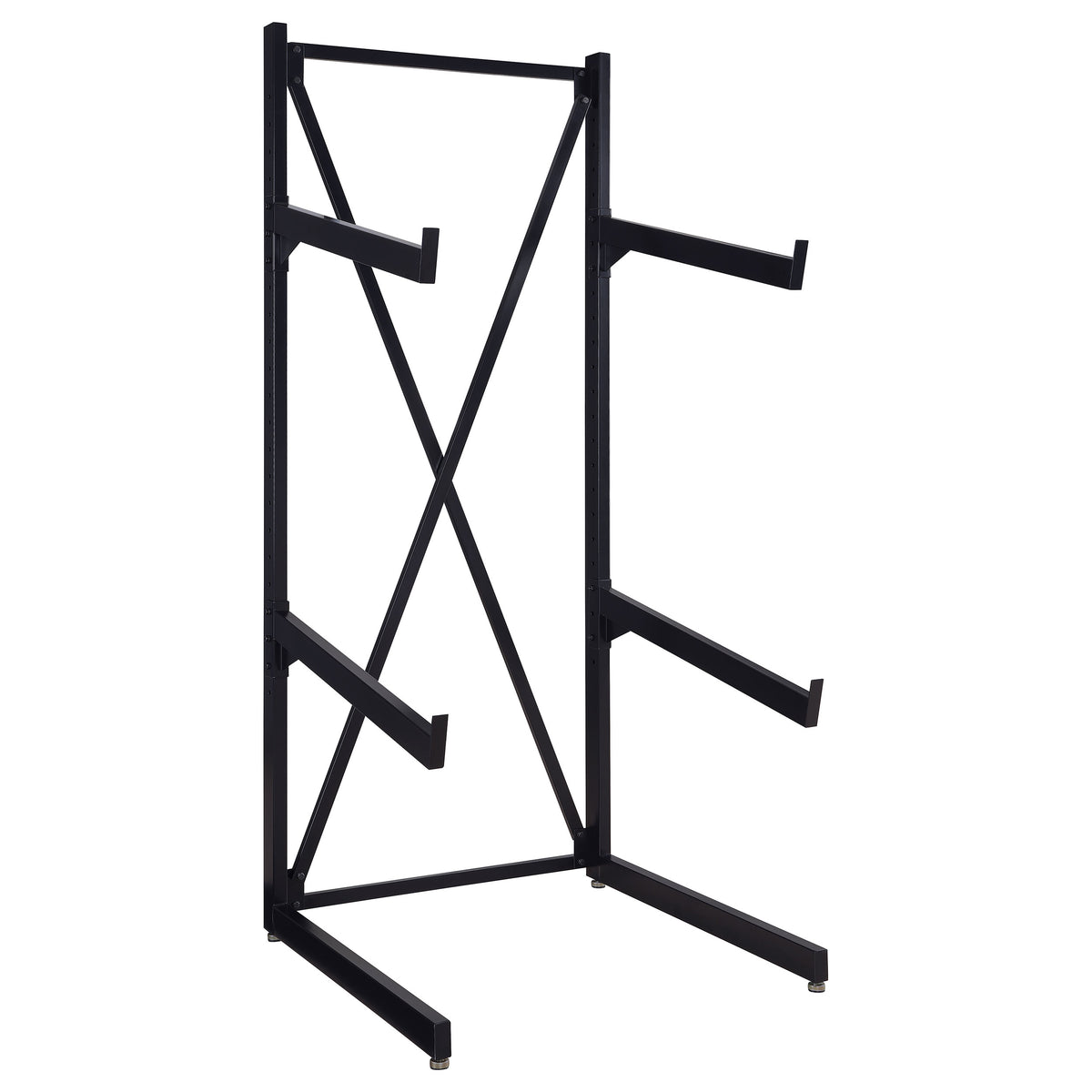 Best Furniture Outlet - Coaster - Duarto 3-tier Sofa Display Rack Black - 500500