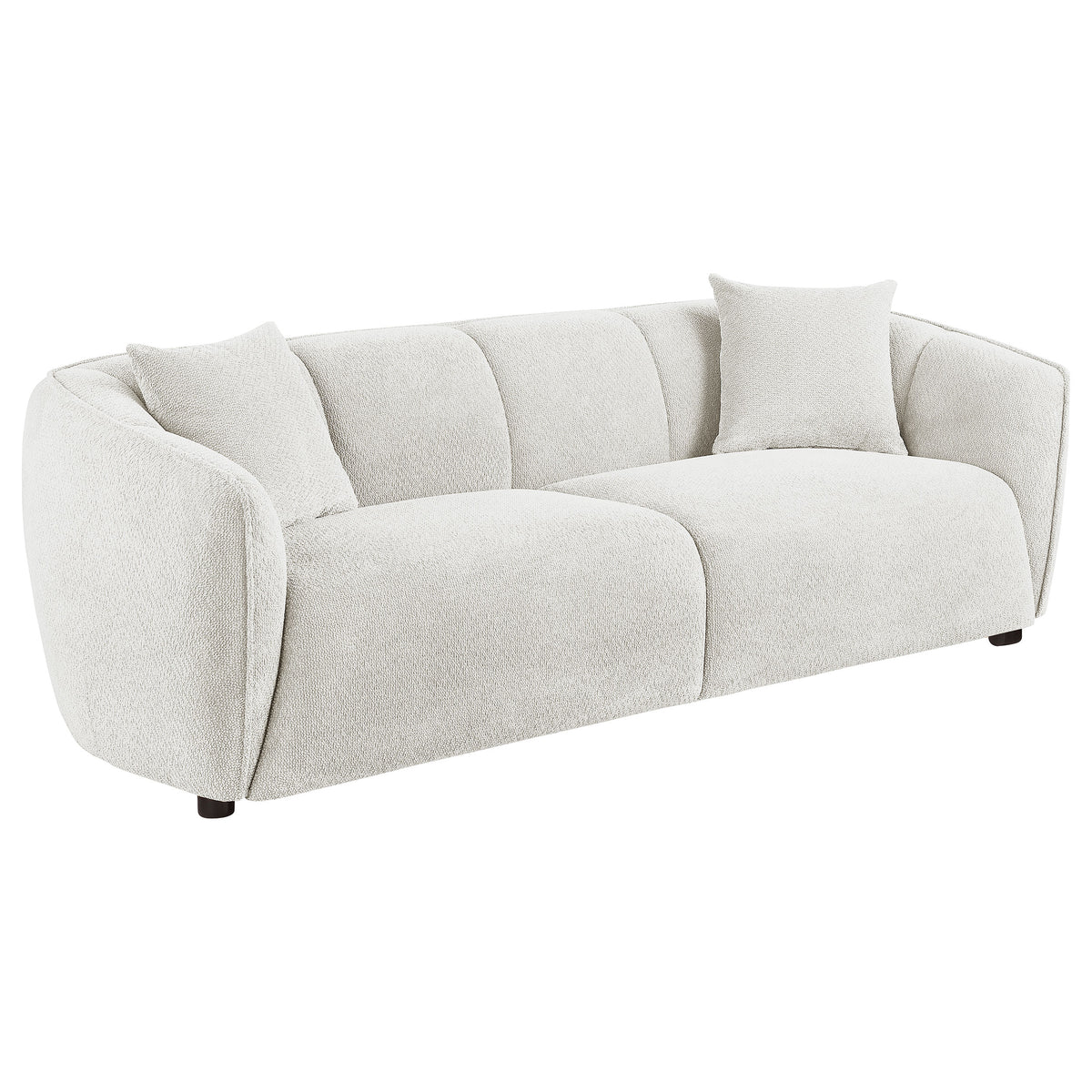 Best Furniture Outlet - Coaster - Aleisha Fabric Upholstered Sofa Sand - 503064