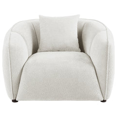 Aleisha Fabric Upholstered Accent Chair Sand
