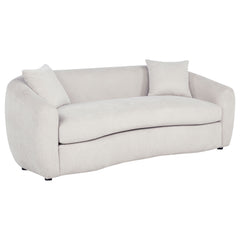 Isabella 2-piece Fabric Upholstered Sofa Set Sand