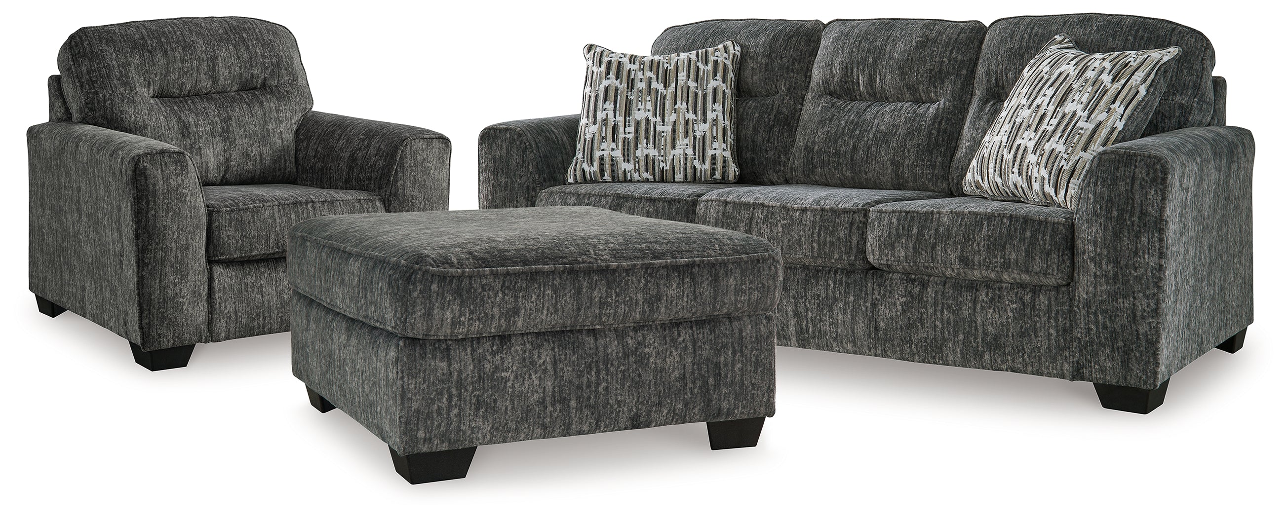 Best Furniture Outlet - Ashley Furniture - Lonoke Sofa, Oversized Chair and Ottoman - Sofa, Oversized Chair and Ottoman - 50504U14