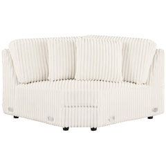 Best Furniture Outlet - Coaster - Emberson Upholstered Wedge Ivory - 508852