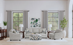 Best Furniture Outlet - Coaster - Tomkins 3-piece Boucle Upholstered Sofa Set Light Grey - 509671-S3