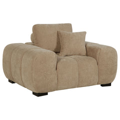 Best Furniture Outlet - Coaster - Octavia Upholstered Track Arm Accent Chair Camel - 509963