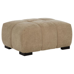 Best Furniture Outlet - Coaster - Octavia Upholstered Rectangular Ottoman Camel - 509964