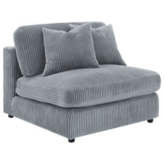 Best Furniture Outlet - Coaster - Blaine Upholstered Armless Chair Fog - 509997