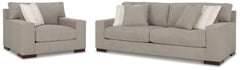 Best Furniture Outlet - Ashley Furniture - Maggie Sofa and Oversized Chair - Sofa and Oversized Chair - 52004U5