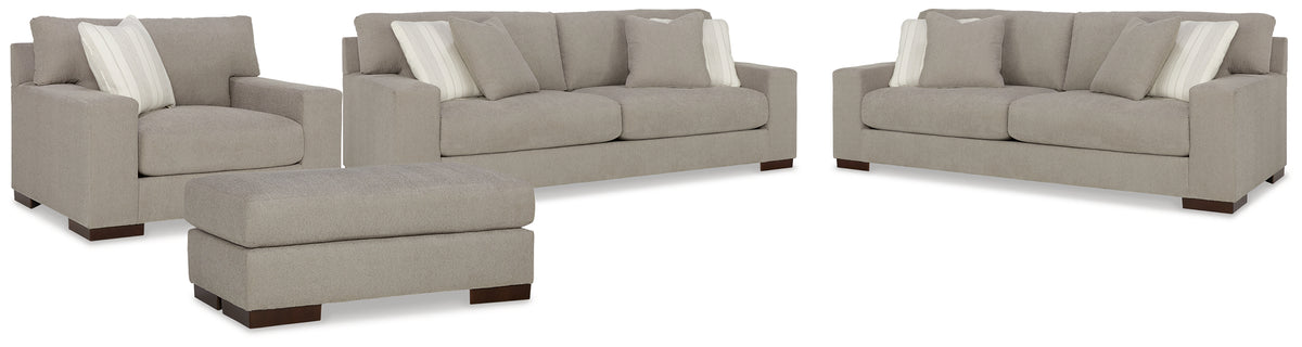 Best Furniture Outlet - Ashley Furniture - Maggie 2 Sofas, Chair and Ottoman - 2 Sofas, Chair and Ottoman - 52004U4