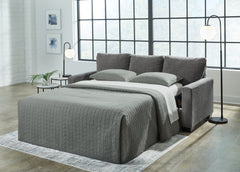 Best Furniture Outlet - Ashley Furniture - Rannis Living Room - Twin Sofa Sleeper / Snow - 5360337