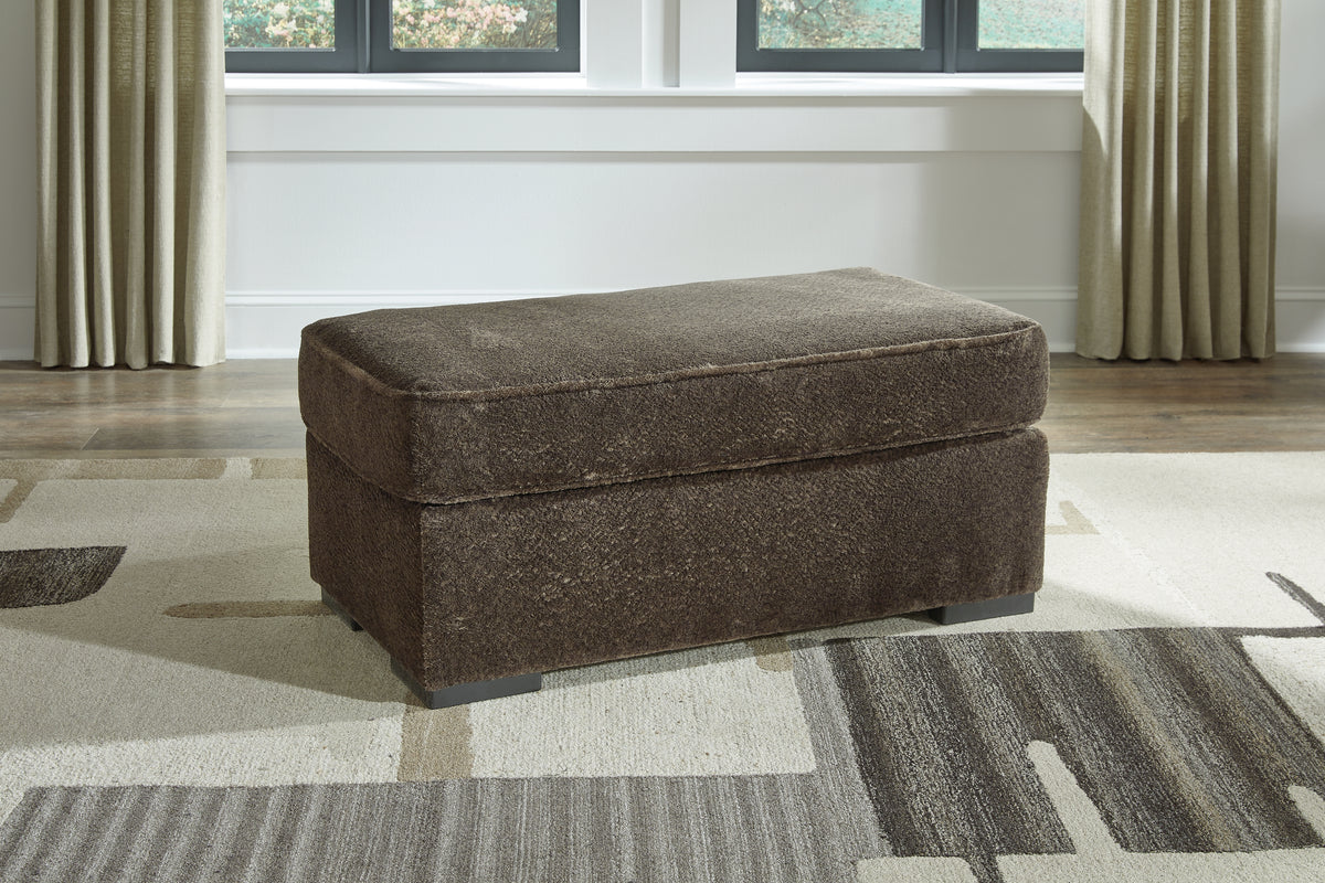 Best Furniture Outlet - Ashley Furniture - Aylesworth Living Room - Chair and a Half / Chocolate - 5370223