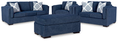 Evansley Sofa, Loveseat, Oversized Chair and Ottoman