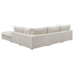 Serene 5-piece Upholstered Modular Sectional Sofa Beige