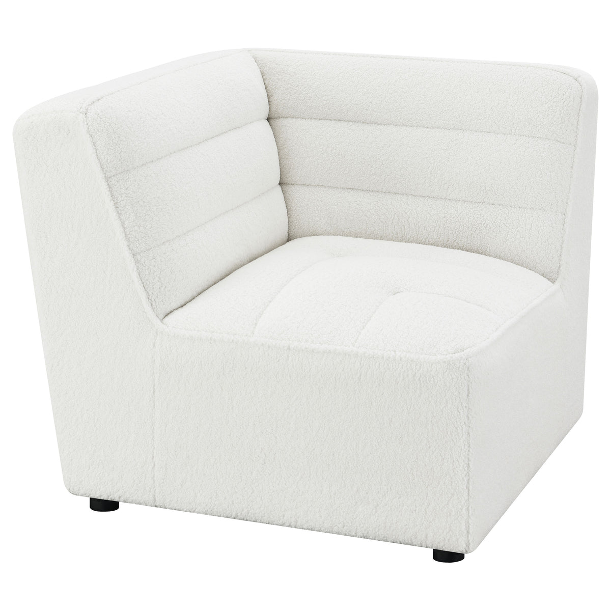 Best Furniture Outlet - Coaster - Sunny Upholstered Corner Chair Natural - 551622