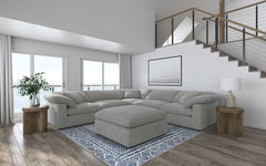 Best Furniture Outlet - Coaster - Raleigh 6-piece Boucle Upholstered Modular Sectional Grey - 551754-SETA