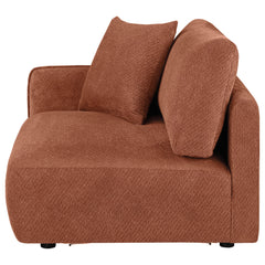 Elysia Fabric Upholstered Modular LAF Chair Coral