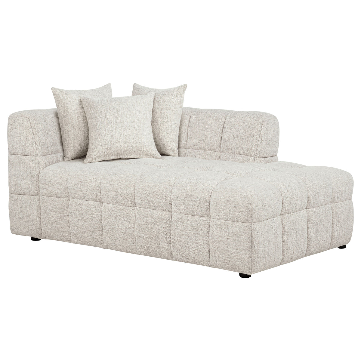 Best Furniture Outlet - Coaster - Amara Upholstered RAF Chaise - 551915RAF