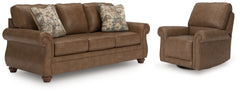 Best Furniture Outlet - Ashley Furniture - Chasemore Sofa and Recliner - Sofa and Recliner - PC55902U2