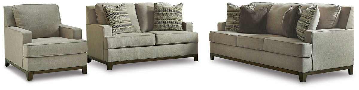 Best Furniture Outlet - Ashley Furniture - Kaywood Sofa, Loveseat and Chair - Sofa, Loveseat and Chair - 56303U3
