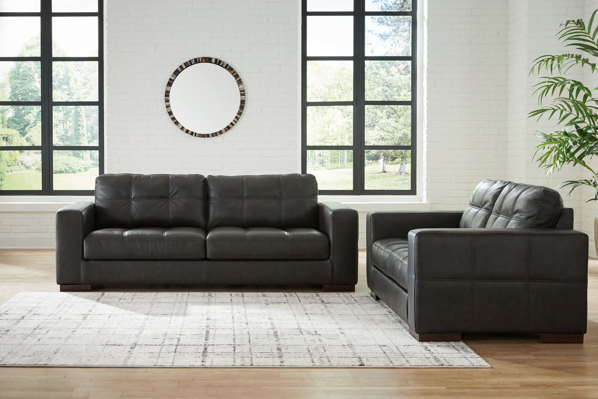 Best Furniture Outlet - Ashley Furniture - Luigi Sofa and Loveseat - Sofa and Loveseat - 56506U1
