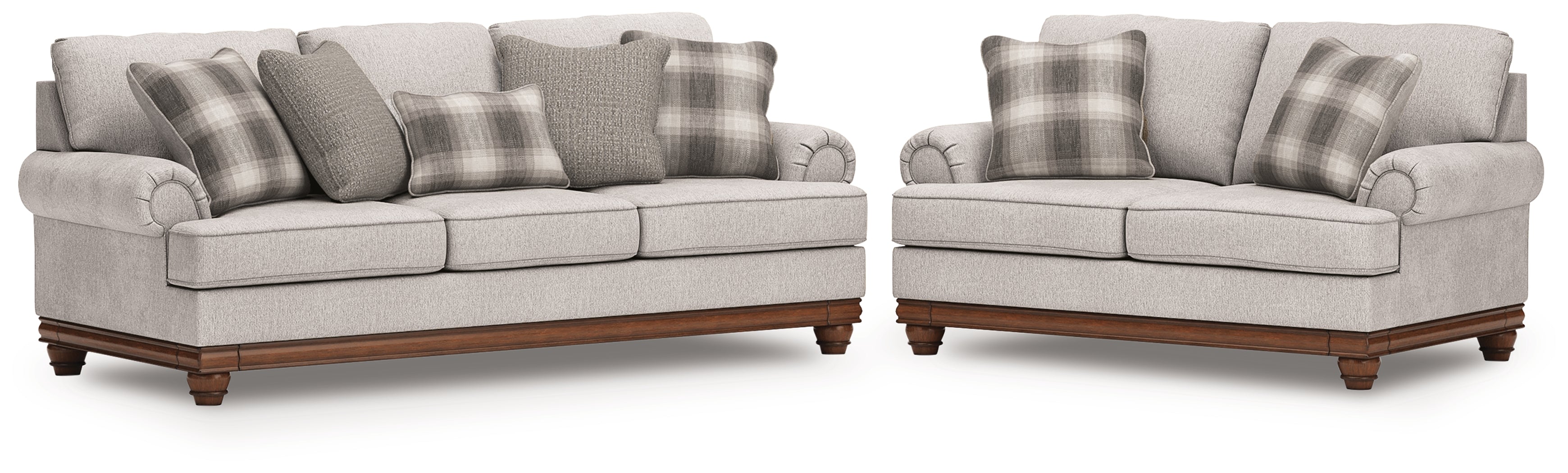 Best Furniture Outlet - Ashley Furniture - Clearbrooke Bedroom - Sofa and Loveseat - PC56803U3