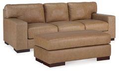 Best Furniture Outlet - Ashley Furniture - Lombardia Sofa and Ottoman - Sofa and Ottoman - 57302U5