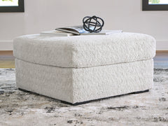 Best Furniture Outlet - Ashley Furniture - Cuddle Plush Living Room - Oversized Accent Ottoman / Arctic - PC5910608