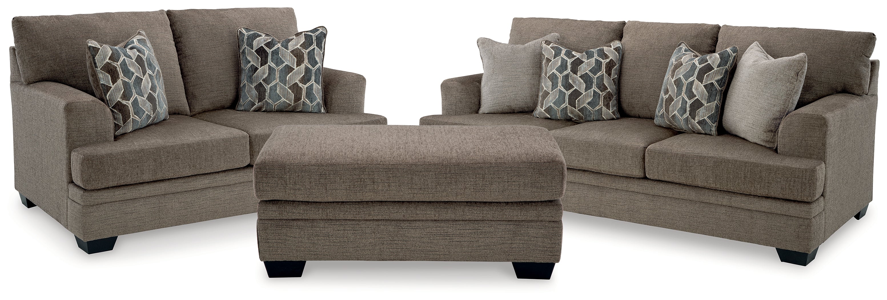 Best Furniture Outlet - Ashley Furniture - Stonemeade Sofa, Loveseat and Ottoman - Sofa, Loveseat and Ottoman - 59505U10