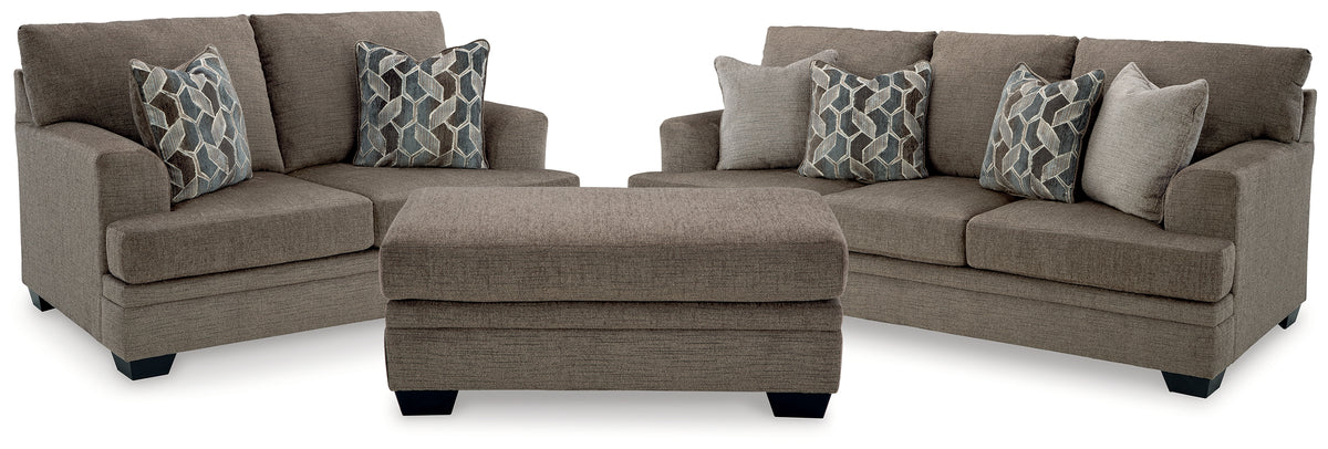 Best Furniture Outlet - Ashley Furniture - Stonemeade Sofa, Loveseat and Ottoman - Sofa, Loveseat and Ottoman - 59505U10