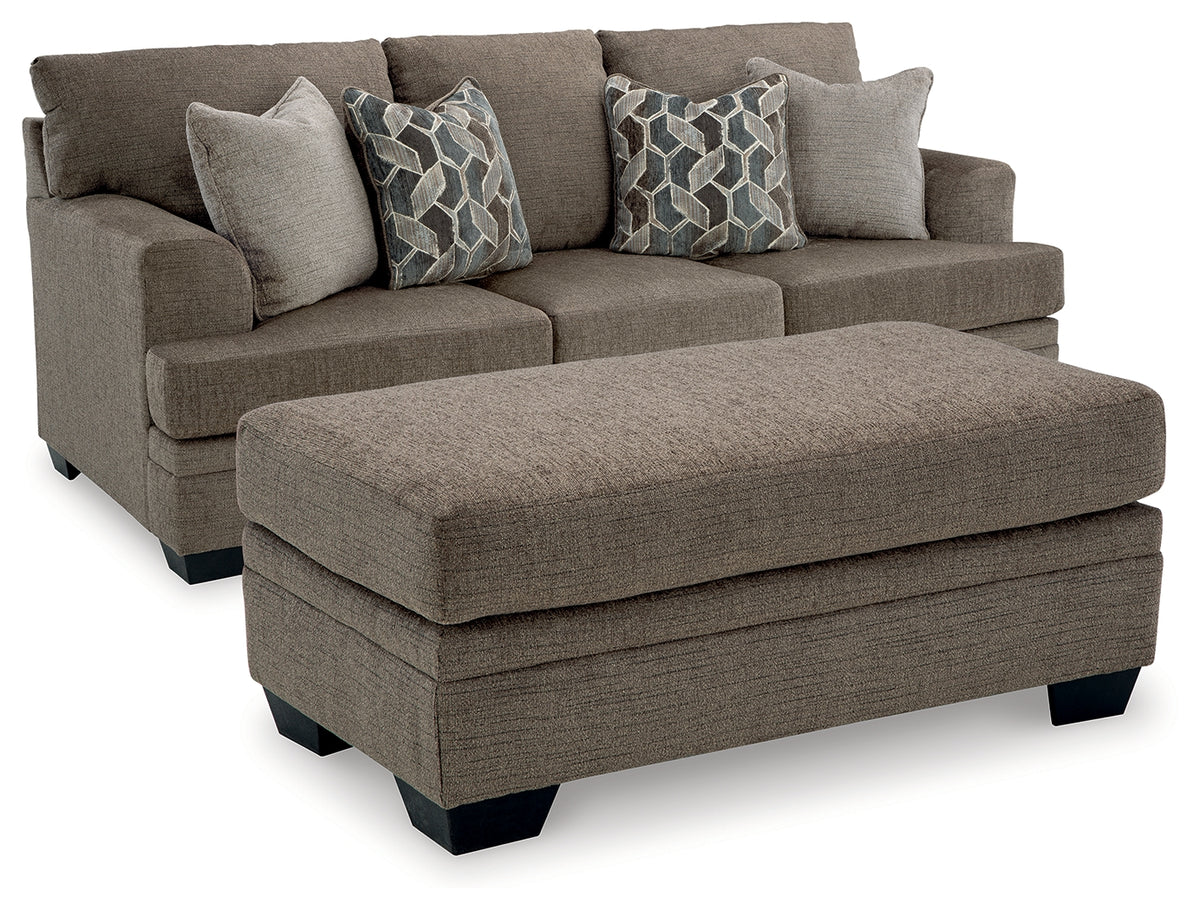 Best Furniture Outlet - Ashley Furniture - Stonemeade Sofa and Ottoman - Sofa and Ottoman - 59505U8