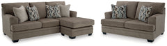 Best Furniture Outlet - Ashley Furniture - Stonemeade Sofa Chaise and Loveseat - Sofa Chaise and Loveseat - 59505U9
