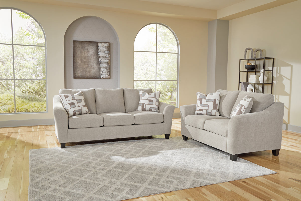 Best Furniture Outlet - Ashley Furniture - Willarae Sofa and Loveseat - Sofa and Loveseat - 59803U1