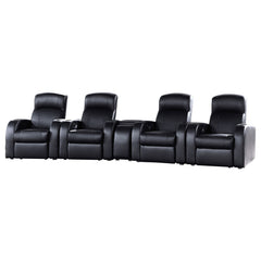 Best Furniture Outlet - Coaster - Cyrus 5-piece Upholstered Home Theater Seating - 600001-S4B