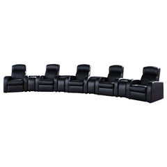 Best Furniture Outlet - Coaster - Cyrus 9-piece Upholstered Home Theater Seating - 600001-S5A