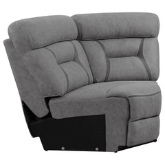 Best Furniture Outlet - Coaster - Higgins Upholstered Wedge Grey - 600370B2