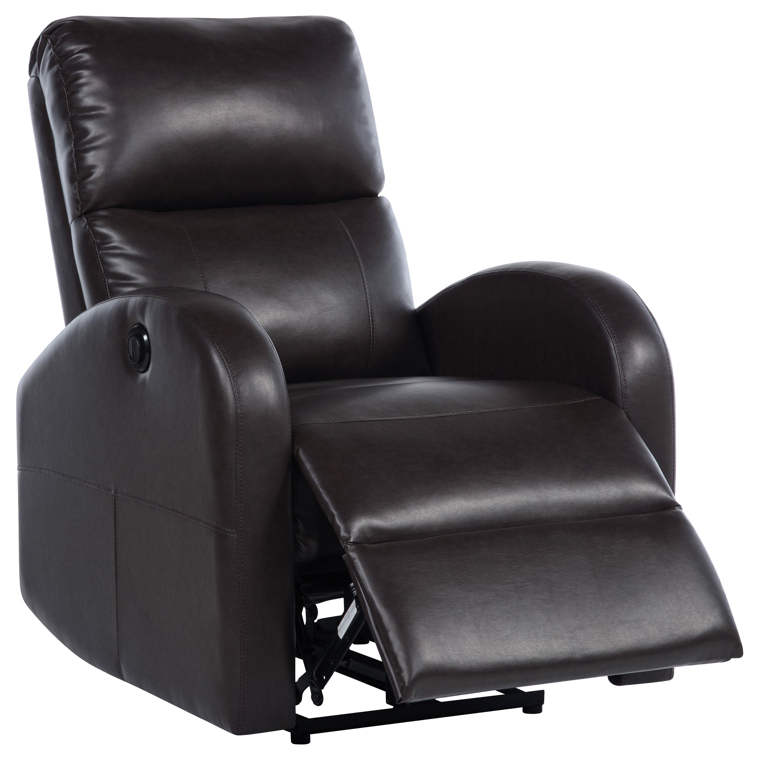 Best Furniture Outlet - Coaster - Grant Upholstered Power Recliner Chair Brown - 601500P