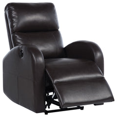 Best Furniture Outlet - Coaster - Grant Upholstered Power Recliner Chair Brown - 601500P