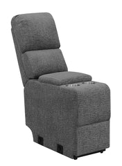 Best Furniture Outlet - Coaster - Bahrain Upholstered Console Charcoal - 609540CON