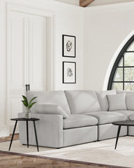 Collins Modular LAF Power Recliner Grey